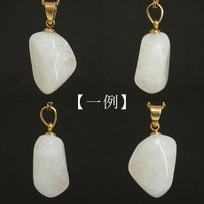 画像2: 黒平白水晶 原石 ペンダントトップ 山梨県産 Kurobera Quartz 日本製 ステンレス 浄化 国産水晶 お守り 浄化 日本銘石 天然石 パワーストーン カラーストーン (2)