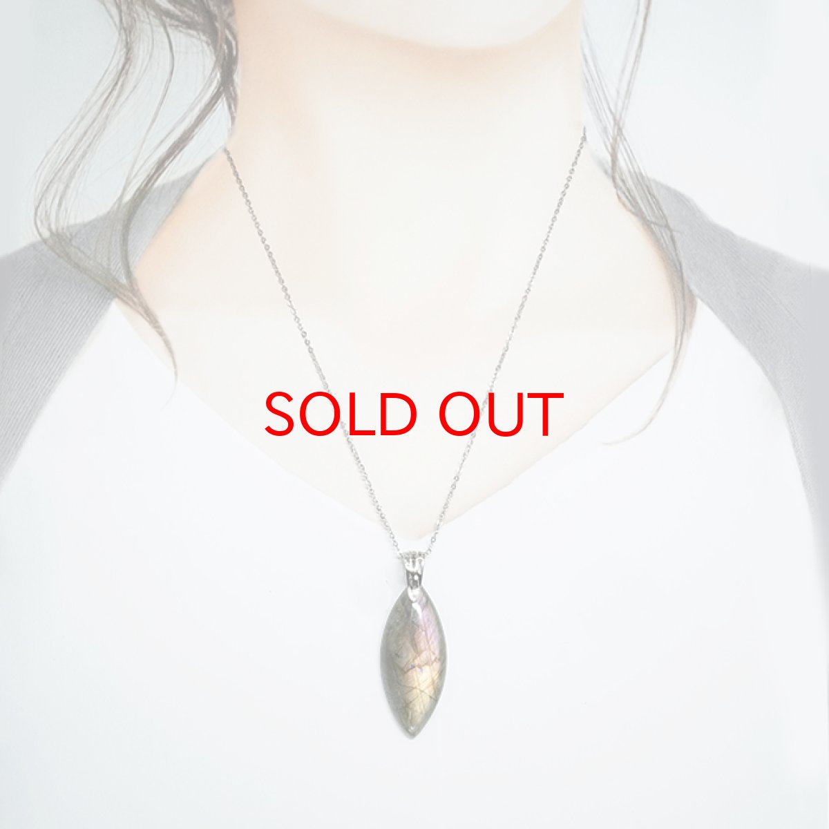 画像3: 【20%OFFセール】 ゴールデンラブラドライト ペンダントトップ マダガスカル産 【一点もの】ステンレス Aカン Labradorite 曹灰長石 天然石 パワーストーン カラーストーン (3)