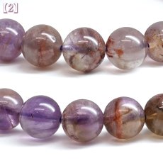 画像6: ドリームコートレムリアン 8mm ブレスレット ブラジル・ゴイアス産 【一点もの】 Dream coat Lemurian  レムリアンシード 水晶 鉱物 浄化 お守り ヒーリング 天然石 パワーストーン (6)