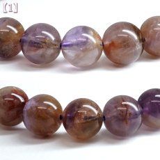 画像3: ドリームコートレムリアン 8mm ブレスレット ブラジル・ゴイアス産 【一点もの】 Dream coat Lemurian  レムリアンシード 水晶 鉱物 浄化 お守り ヒーリング 天然石 パワーストーン (3)