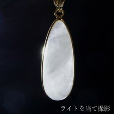 画像4: 飛鳥桜水晶 ペンダントトップ SV925 奈良県産 【一点もの】 ASUKA SAKURA Quartz 覆輪 フクリン 国産水晶 日本銘石 お守り 浄化 天然石 パワーストーン カラーストーン (4)