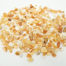 画像2: さざれ 100g イエローアゲート 天然石 パワーストーン 穴無し さざれ カラーストーン (2)