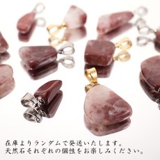 画像6: 群馬ブラッドストーン ペンダントトップ 群馬県産 Gunma Blood Stone 日本製 自社製 桐生市 ステンレス 日本銘石 天然石 パワーストーン カラーストーン (6)