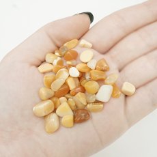 画像3: さざれ 100g イエローアゲート 天然石 パワーストーン 穴無し さざれ カラーストーン (3)