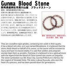 画像7: 群馬ブラッドストーン ペンダントトップ 群馬県産 Gunma Blood Stone 日本製 自社製 桐生市 ステンレス 日本銘石 天然石 パワーストーン カラーストーン (7)