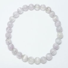 画像4: グリーンクンツァイト 7mm ブレスレット【一点物】ブラジル産 Green Kunzite 9月誕生石 キャッツアイ 天然石 パワーストーン カラーストーン (4)