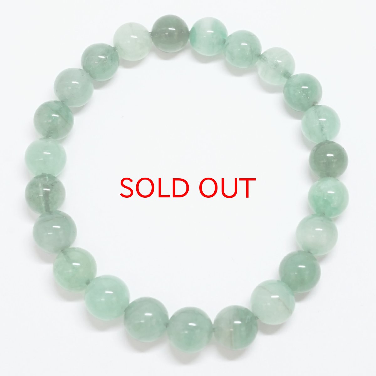 画像4: エメラルド 8mm ブレスレット【一点物】ブラジル産 emerald 裸石 緑柱石 5月誕生石 天然石 パワーストーン カラーストーン (4)