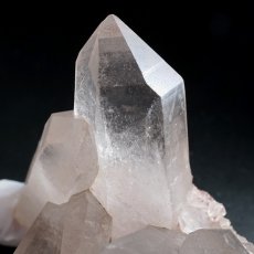 画像6: マニカラン水晶 クラスター ヒマラヤ産 【一点物】 Manikarn Quartz 原石 ピンク 水晶 クォーツ 透明度 ヒマラヤ水晶 ヒーリング 浄化 天然石 パワーストーン (6)
