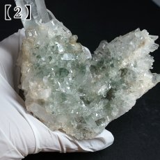 画像8: マニハール水晶 クラスター インド・マニハール産 【一点もの】 Manihar Quartz 原石 ヒマラヤ 結晶 お守り 浄化 天然石 パワーストーン カラーストーン (8)