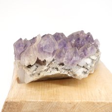 画像3: ファントムアメジスト クラスター 2.6kg ブラジル産【一点物】Phantom Amethyst 台付き 原石 2月誕生石 紫水晶 風水 ヒーリング 浄化 天然石 パワーストーン カラーストーン (3)