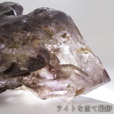 画像7: エレスチャルスーパーセブン 原石 755.8g ブラジル産 【一点もの】Elestial Super Seven 台付き お守り 浄化 希少石 天然石 パワーストーン カラーストーン (7)