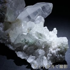 画像6: マニハール水晶 クラスター 300.8g インド・マニハール産 【一点もの】 Manihar Quartz 原石 ヒマラヤ 結晶 お守り 浄化 天然石 パワーストーン カラーストーン (6)