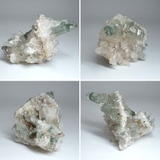 画像2: マニハール水晶 クラスター 188.3g インド・マニハール産 【一点もの】 Manihar Quartz 原石 ヒマラヤ 結晶 お守り 浄化 天然石 パワーストーン カラーストーン (2)
