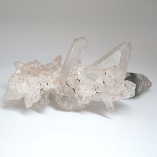 画像3: マニハール水晶 クラスター 182.4g インド・マニハール産 【一点もの】 Manihar Quartz 原石 ヒマラヤ 結晶 お守り 浄化 天然石 パワーストーン カラーストーン (3)
