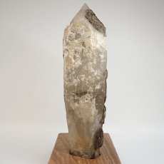 画像3: スモーキーシトリンエレスチャル 原石 1.7kg ブラジル産 【一点もの】Smoky Citrine Elestial 台付き 骸骨水晶 水晶 クォーツ お守り 浄化 天然石 パワーストーン (3)