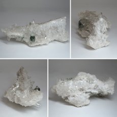 画像2: マニハール水晶 クラスター 159.0g インド・マニハール産 【一点もの】 Manihar Quartz 原石 ヒマラヤ 結晶 お守り 浄化 天然石 パワーストーン カラーストーン (2)