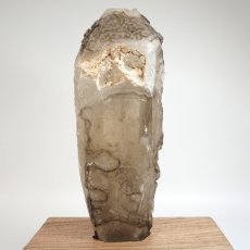 画像4: スモーキーシトリンエレスチャル 原石 1.7kg ブラジル産 【一点もの】Smoky Citrine Elestial 台付き 骸骨水晶 水晶 クォーツ お守り 浄化 天然石 パワーストーン (4)