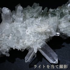 画像5: マニハール水晶 クラスター 332.4g インド・マニハール産 【一点もの】 Manihar Quartz 原石 ヒマラヤ 結晶 お守り 浄化 天然石 パワーストーン カラーストーン (5)