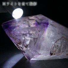 画像5: エレスチャルクォーツ ポリッシュ 362.3g ブラジル産【山梨甲府研磨】一点もの Elestial Quartz 原石 骸骨水晶 パーフェクトストーン お守り 浄化 天然石 パワーストーン (5)