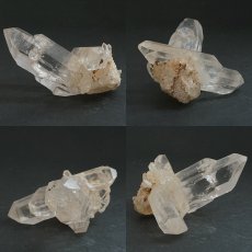 画像2: マニカラン水晶 クラスター ヒマラヤ産 【一点物】 Manikarn Quartz 原石 ピンク 水晶 クォーツ 透明度 ヒマラヤ水晶 ヒーリング 浄化 天然石 パワーストーン (2)
