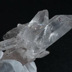 画像6: マニカラン水晶 クラスター ヒマラヤ産 【一点物】 Manikarn Quartz 原石 ピンク 水晶 クォーツ 透明度 ヒマラヤ水晶 ヒーリング 浄化 天然石 パワーストーン (6)