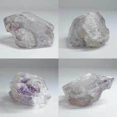 画像2: エレスチャルクォーツ ポリッシュ 70.0g ブラジル産【山梨甲府研磨】一点もの Elestial Quartz 原石 骸骨水晶 パーフェクトストーン  天然石 パワーストーン (2)