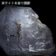 画像6: エレスチャルクォーツ ポリッシュ 381.3g ブラジル産【山梨甲府研磨】一点もの Elestial Quartz 原石 骸骨水晶 パーフェクトストーン お守り 浄化 天然石 パワーストーン (6)
