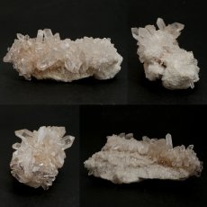 画像2: マニカラン水晶 クラスター ヒマラヤ産 【一点物】 Manikarn Quartz 原石 ピンク 水晶 クォーツ 透明度 ヒマラヤ水晶 ヒーリング 浄化 天然石 パワーストーン (2)