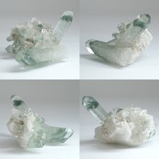 画像2: マニハール水晶 クラスター 32.6g インド・マニハール産 【一点もの】 Manihar Quartz 原石 ヒマラヤ 結晶 お守り 浄化 天然石 パワーストーン カラーストーン (2)