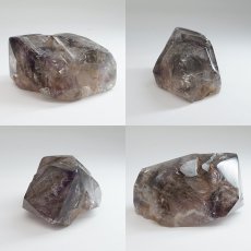 画像2: エレスチャルクォーツ ポリッシュ 83.2g ブラジル産【山梨甲府研磨】一点もの Elestial Quartz 原石 骸骨水晶 パーフェクトストーン お守り 浄化 天然石 パワーストーン (2)