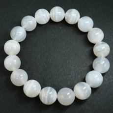 画像3: 花石玉髄 12mm ブレスレット 北海道産【数量限定】HANAISHI Chalcedony 瑪瑙 めのう ぎょくずい 日本製 山梨甲府研磨 天然石 日本銘石 パワーストーン カラーストーン (3)