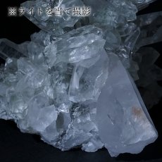 画像9: マニハール水晶 クラスター 815.1g インド・マニハール産 【一点もの】 Manihar Quartz 原石 ヒマラヤ 結晶 お守り 浄化 天然石 パワーストーン カラーストーン (9)