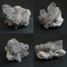 画像2: マニハール水晶 クラスター 37.9g インド・マニハール産 【一点もの】 Manihar Quartz 原石 ヒマラヤ 結晶 お守り 浄化 天然石 パワーストーン カラーストーン (2)