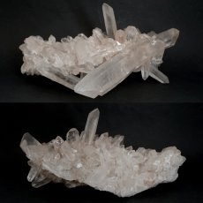 画像2: マニカラン水晶 クラスター ヒマラヤ産 【一点物】 Manikarn Quartz 原石 ピンク 水晶 クォーツ 透明度 ヒマラヤ水晶 ヒーリング 浄化 天然石 パワーストーン (2)