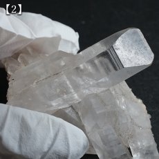 画像9: マニカラン水晶 クラスター ヒマラヤ産 【一点物】 Manikarn Quartz 原石 ピンク 水晶 クォーツ 透明度 ヒマラヤ水晶 ヒーリング 浄化 天然石 パワーストーン (9)