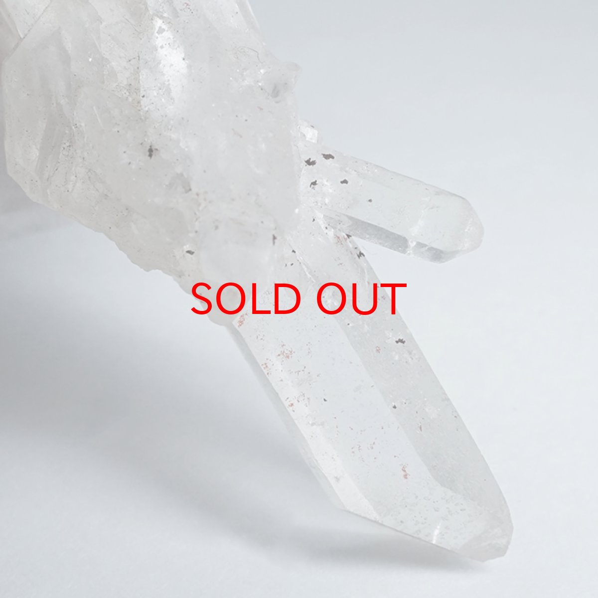 画像4: マニカラン水晶 クラスター ヒマラヤ産 【一点物】 Manikarn Quartz 原石 ピンク 水晶 クォーツ 透明度 ヒマラヤ水晶 ヒーリング 浄化 天然石 パワーストーン (4)