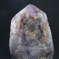 画像5: エレスチャルクォーツ ポリッシュ 259.1g ブラジル産【山梨甲府研磨】一点もの Elestial Quartz 原石 骸骨水晶 パーフェクトストーン お守り 浄化 天然石 パワーストーン (5)