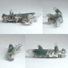 画像2: マニハール水晶 クラスター 14.9g インド・マニハール産 【一点もの】 Manihar Quartz 原石 ヒマラヤ 結晶 お守り 浄化 天然石 パワーストーン カラーストーン (2)