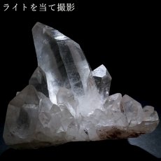 画像7: マニカラン水晶 クラスター ヒマラヤ産 【一点物】 Manikarn Quartz 原石 ピンク 水晶 クォーツ 透明度 ヒマラヤ水晶 ヒーリング 浄化 天然石 パワーストーン (7)