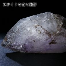 画像5: エレスチャルクォーツ ポリッシュ 182.8g ブラジル産【山梨甲府研磨】一点もの Elestial Quartz 原石 骸骨水晶 パーフェクトストーン お守り 浄化 天然石 パワーストーン (5)