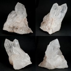 画像2: マニカラン水晶 クラスター ヒマラヤ産 【一点物】 Manikarn Quartz 原石 ピンク 水晶 クォーツ 透明度 ヒマラヤ水晶 ヒーリング 浄化 天然石 パワーストーン (2)