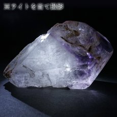 画像7: エレスチャルクォーツ ポリッシュ 362.3g ブラジル産【山梨甲府研磨】一点もの Elestial Quartz 原石 骸骨水晶 パーフェクトストーン お守り 浄化 天然石 パワーストーン (7)