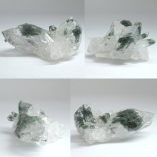 画像2: マニハール水晶 クラスター 58.4g インド・マニハール産 【一点もの】 Manihar Quartz 原石 ヒマラヤ 結晶 お守り 浄化 天然石 パワーストーン カラーストーン (2)