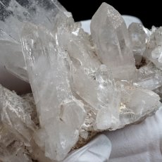 画像6: マニカラン水晶 クラスター ヒマラヤ産 【一点物】 Manikarn Quartz 原石 ピンク 水晶 クォーツ 透明度 ヒマラヤ水晶 ヒーリング 浄化 天然石 パワーストーン (6)