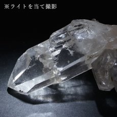 画像6: マニカラン水晶 クラスター ヒマラヤ産 【一点物】 Manikarn Quartz 原石 ピンク 水晶 クォーツ 透明度 ヒマラヤ水晶 ヒーリング 浄化 天然石 パワーストーン (6)