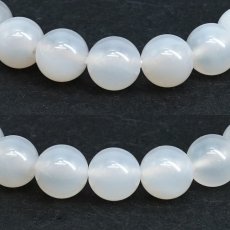 画像2: 花石玉髄 8mm ブレスレット 北海道産【数量限定】HANAISHI Chalcedony 瑪瑙 めのう ぎょくずい 日本製 山梨甲府研磨 天然石 日本銘石 パワーストーン カラーストーン (2)