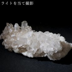 画像7: マニカラン水晶 クラスター ヒマラヤ産 【一点物】 Manikarn Quartz 原石 ピンク 水晶 クォーツ 透明度 ヒマラヤ水晶 ヒーリング 浄化 天然石 パワーストーン (7)