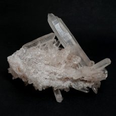 画像3: マニカラン水晶 クラスター ヒマラヤ産 【一点物】 Manikarn Quartz 原石 ピンク 水晶 クォーツ 透明度 ヒマラヤ水晶 ヒーリング 浄化 天然石 パワーストーン (3)