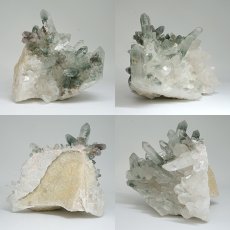 画像2: マニハール水晶 クラスター 1.2kg インド・マニハール産 【一点もの】 Manihar Quartz 原石 ヒマラヤ 結晶 お守り 浄化 天然石 パワーストーン カラーストーン (2)