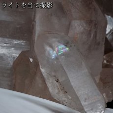 画像8: マニカラン水晶 クラスター ヒマラヤ産 【一点物】 Manikarn Quartz 原石 ピンク 水晶 クォーツ 透明度 ヒマラヤ水晶 ヒーリング 浄化 天然石 パワーストーン (8)